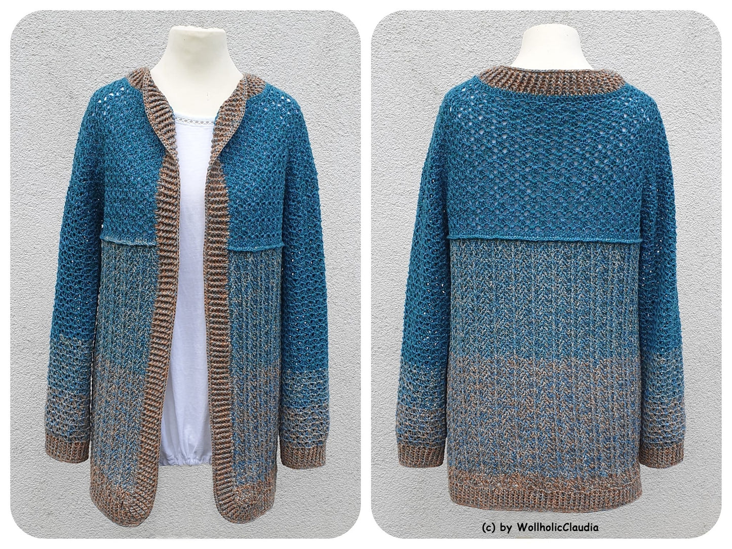 Häkelanleitung Jacke "Kuschelzeit" - alle Größen
