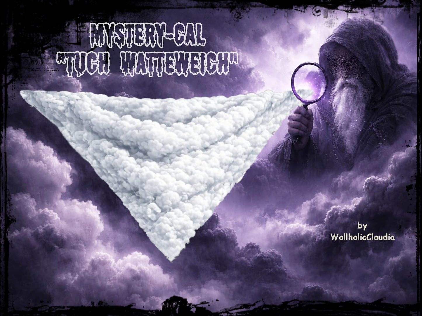 Häkelanleitung Myster CAL Tuch "Watteweich"