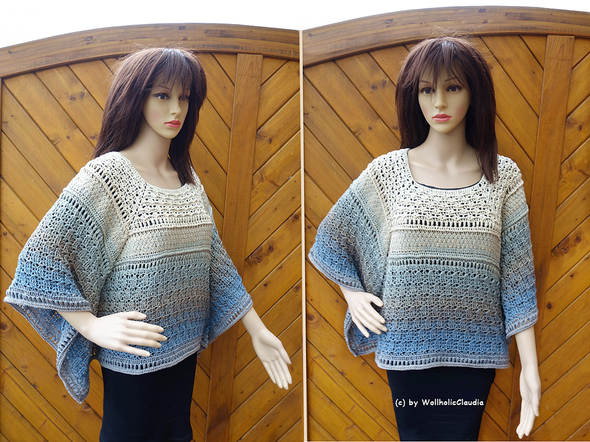 Häkelanleitung Poncho "Florence"