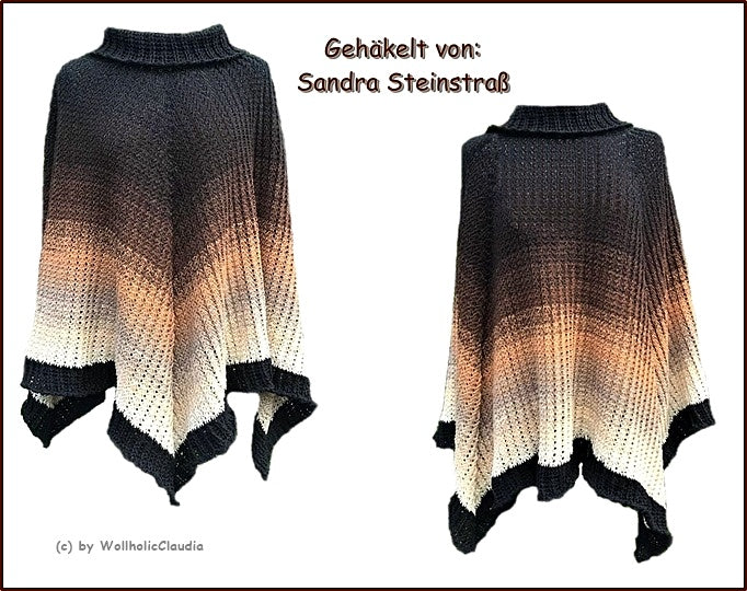 Häkelanleitung Poncho "Zauberland"
