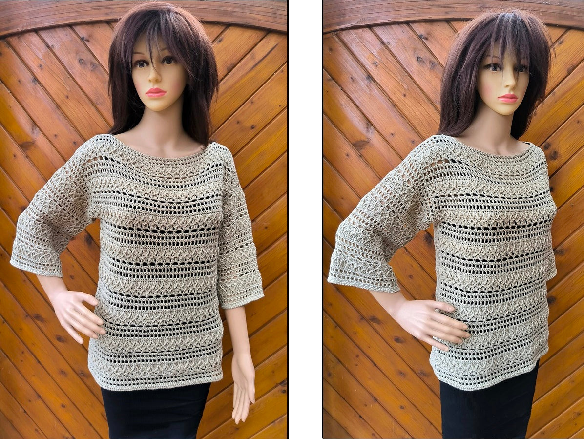 Häkelanleitung Pulli "Summerspring"