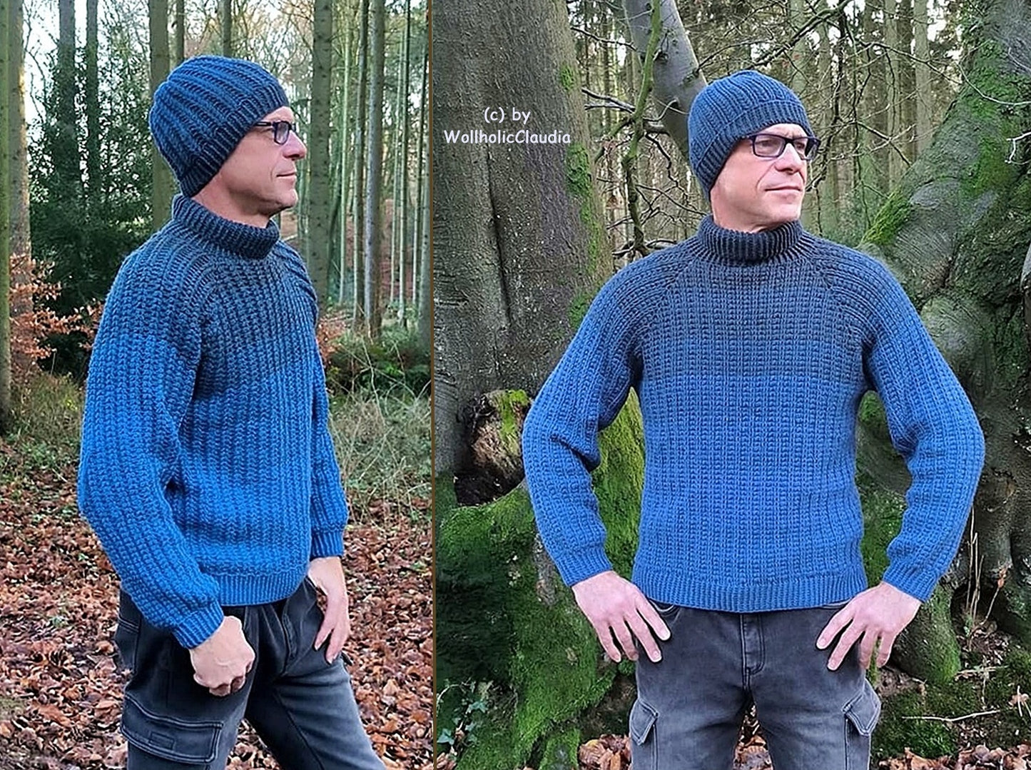Häkelanleitung Pullover "Wetterfest" für Damen, Herren oder Kinder