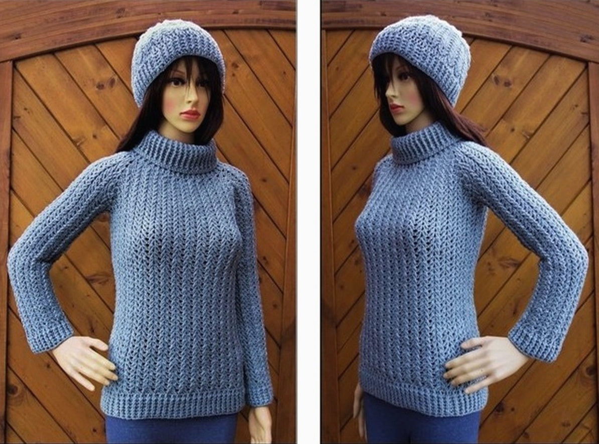 Häkelanleitung Pulli "Zauberland" Damen und Herren