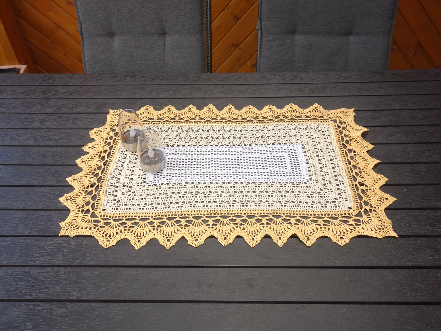 Häkelanleitung Tischläufer "Summer 2022" - 3 Größen