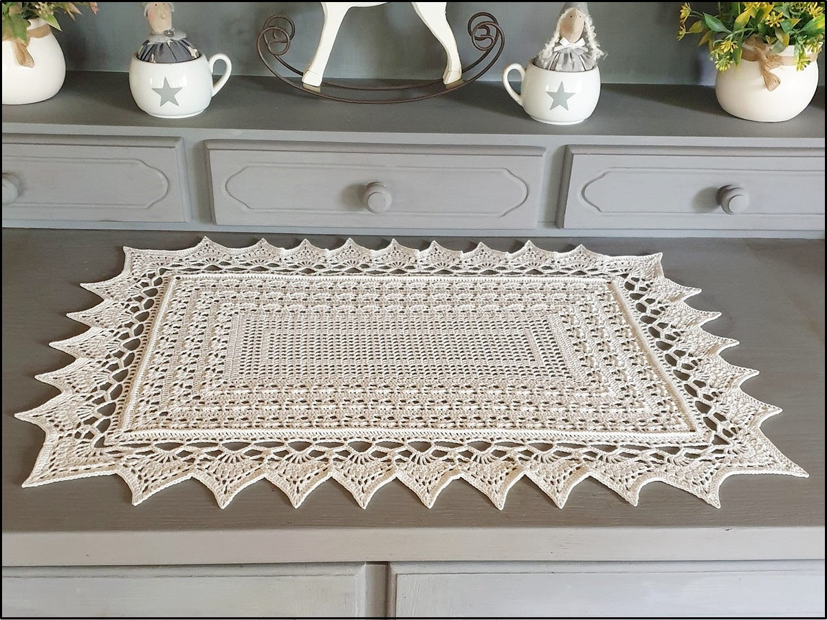 Häkelanleitung Tischläufer "Summer 2022" - 3 Größen