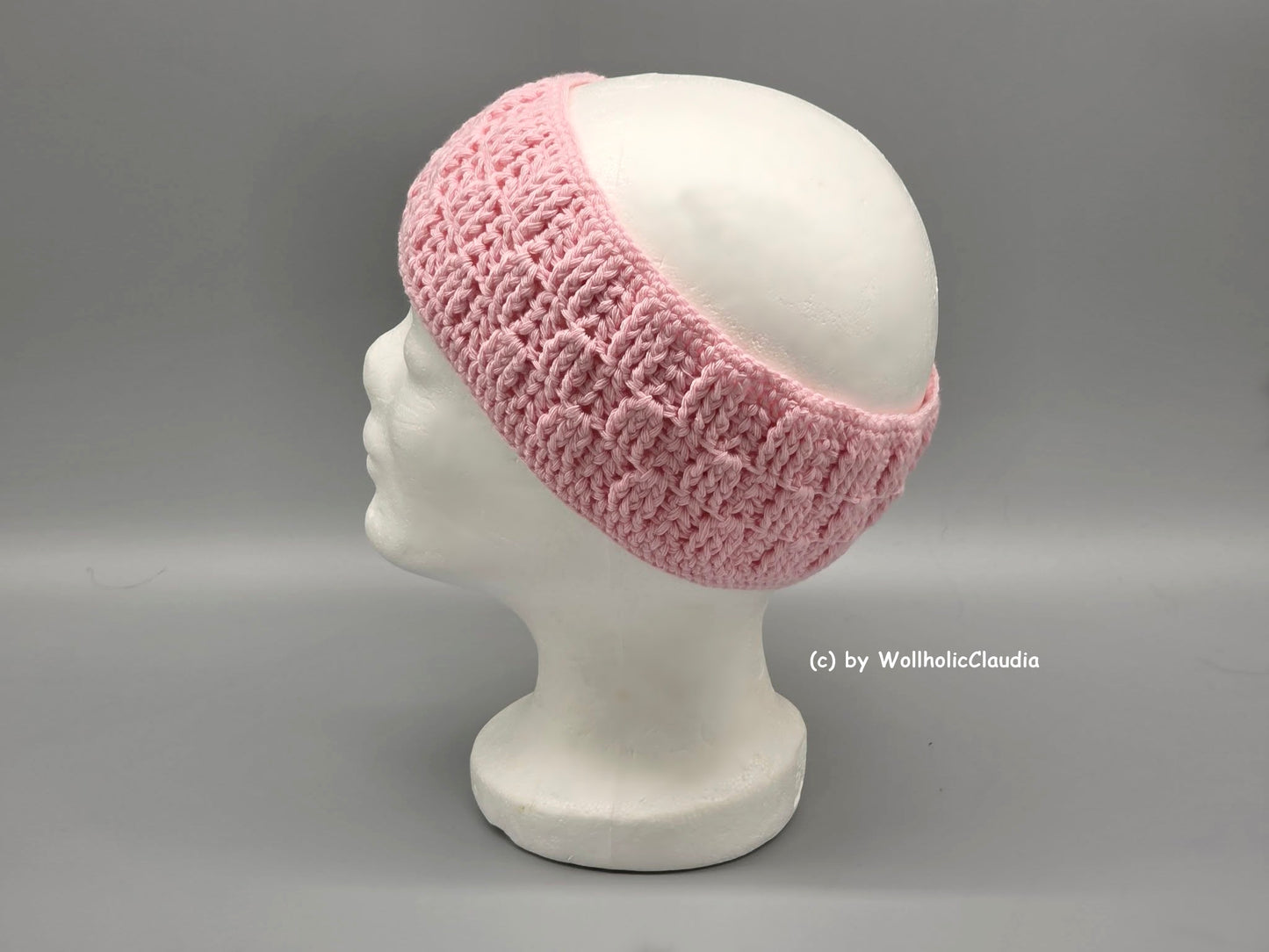 Häkelanleitung Set Mütze + Stirnband "Kleopatra" - alle Größen - unisex