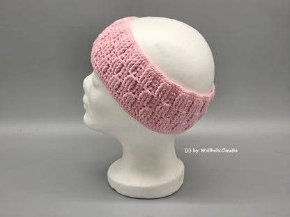 Häkelanleitung Set Mütze + Stirnband "Kleopatra" - alle Größen - unisex