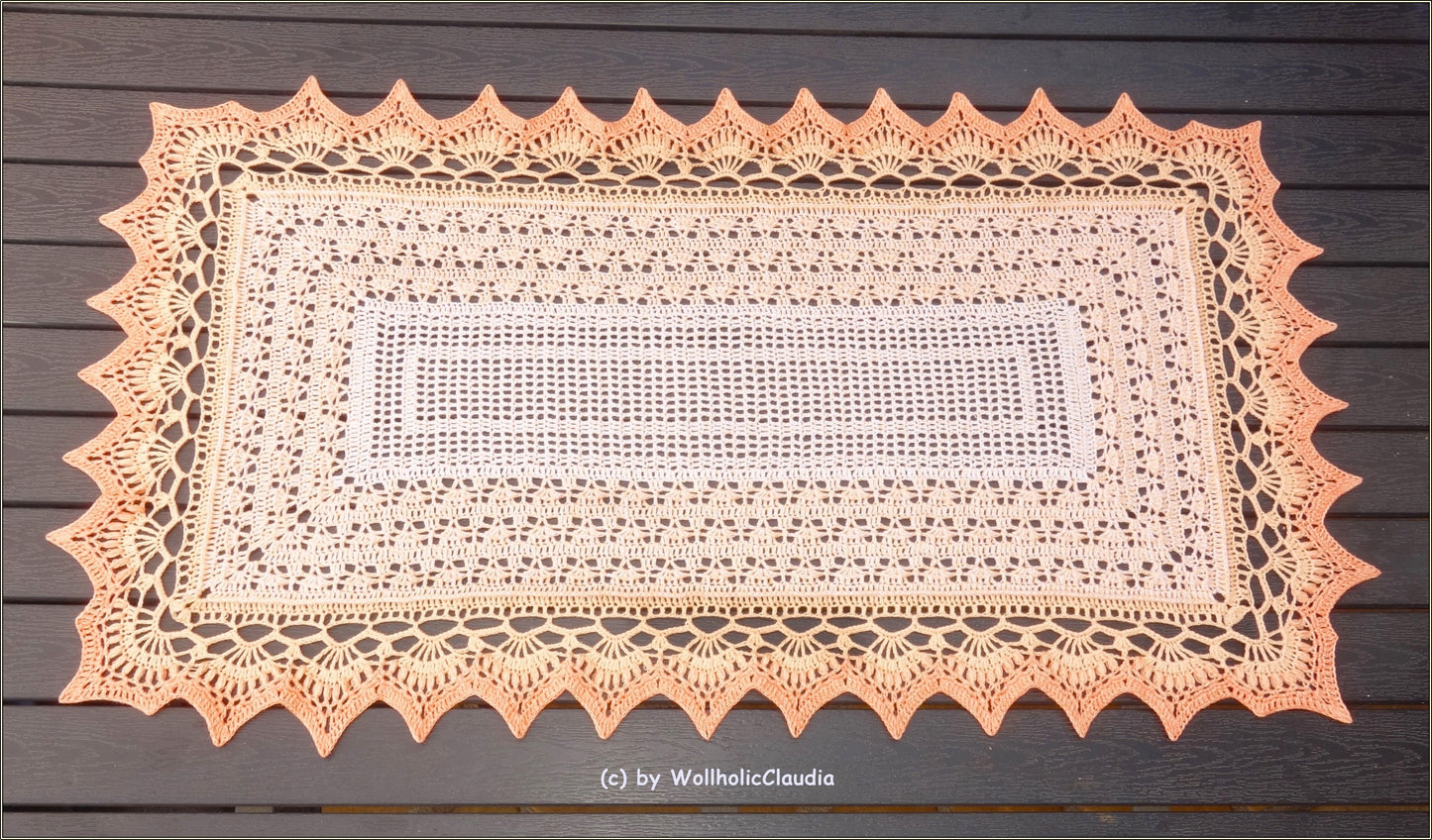 Häkelanleitung Tischläufer "Summer 2022" - 3 Größen