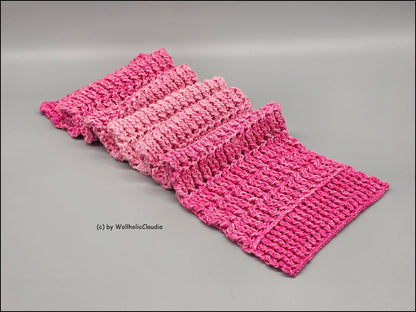 Häkelanleitung Set "Eisscholle" Mütze + Schal