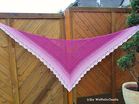 Häkelanleitung Tuch "Best of Wollholic"