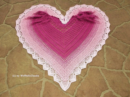 Häkelanleitung Tuch "Best of Wollholic"