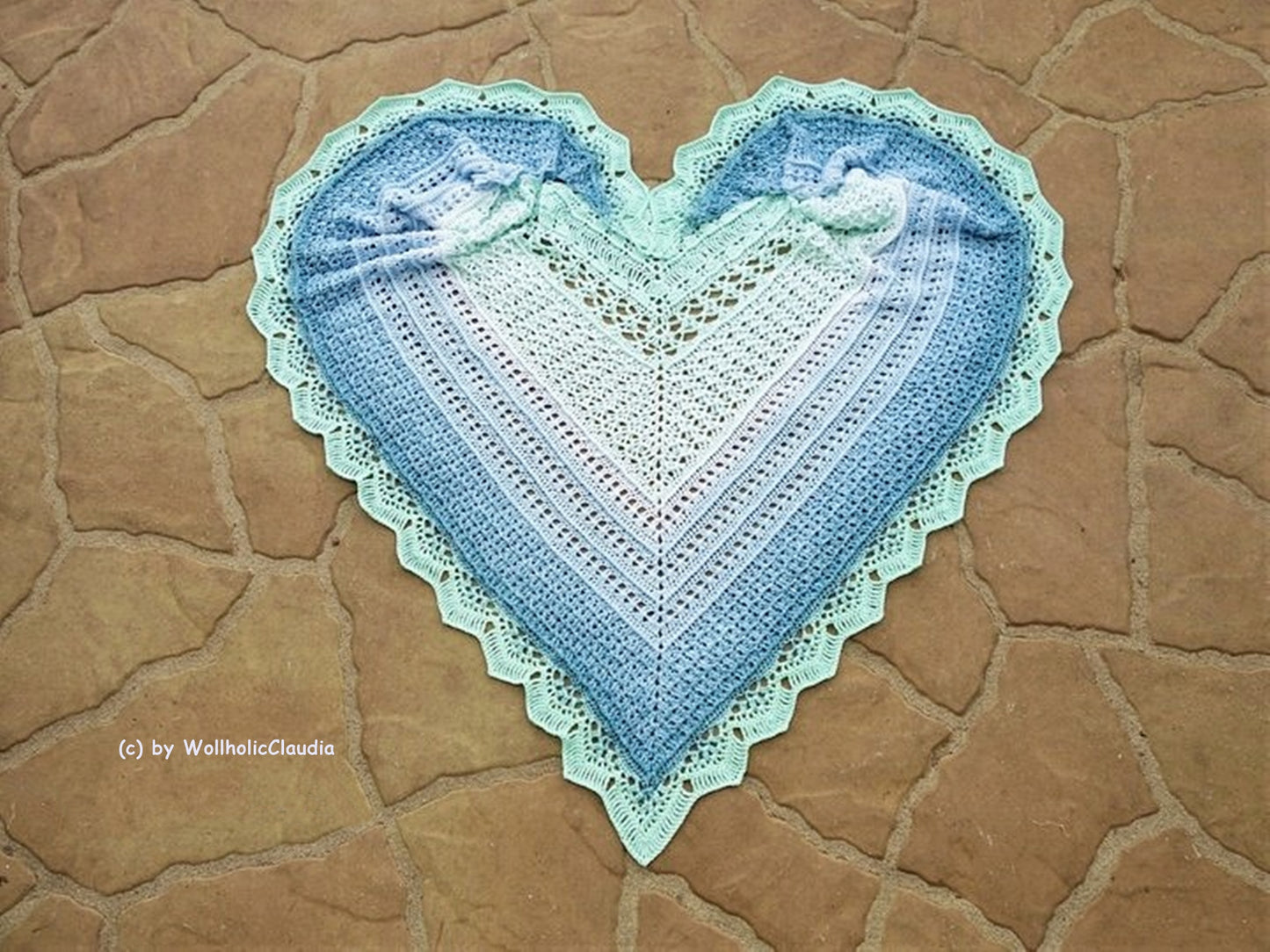 Häkelanleitung Tuch "Best of Wollholic"