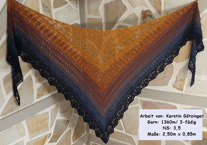 Häkelanleitung Tuch "Best of Wollholic"