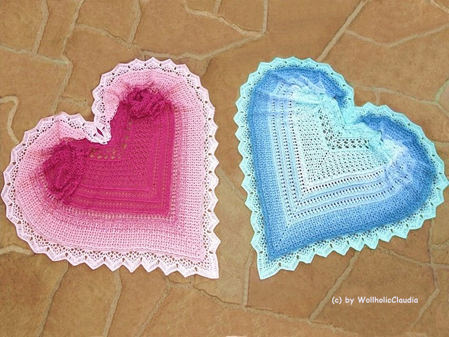 Häkelanleitung Tuch "Best of Wollholic"