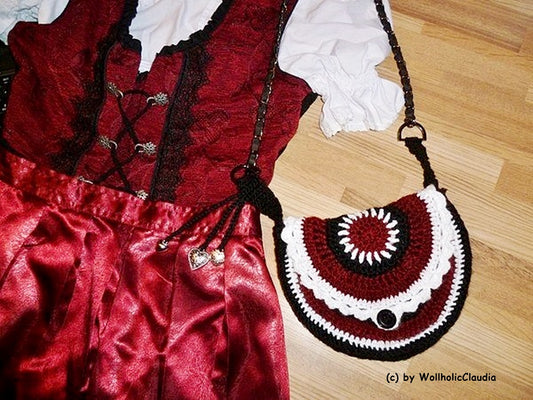 Häkelanleitung Dirndltasche - Oktoberfest