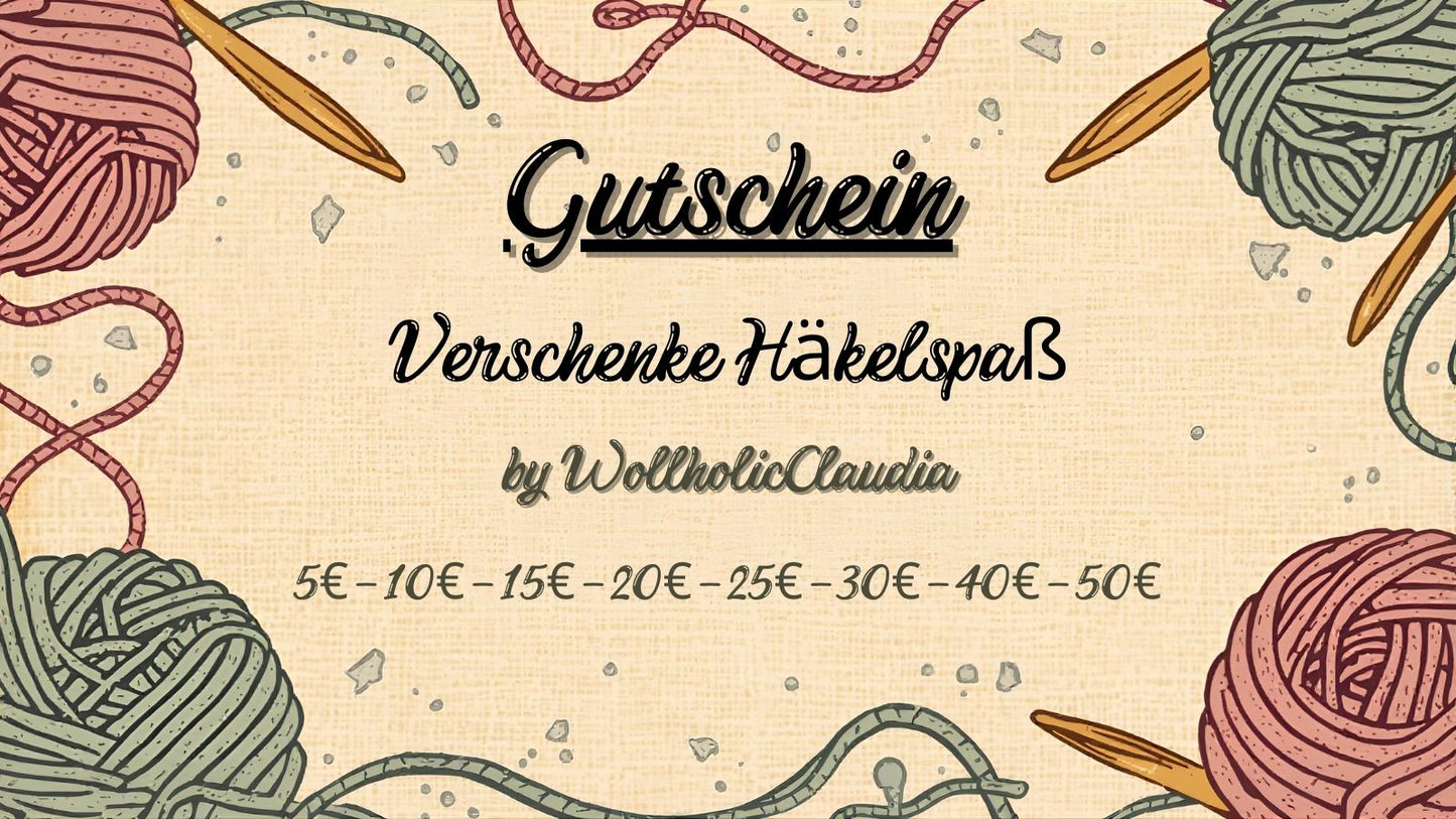 Geschenkgutschein - Wertgutschein