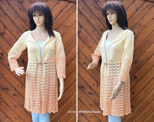 Häkelanleitung Jacke Sommerbrise