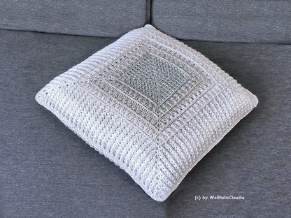 Häkelanleitung Kissen/ Kissenbezug Hypnotic