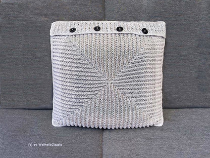 Häkelanleitung Kissen/ Kissenbezug Hypnotic