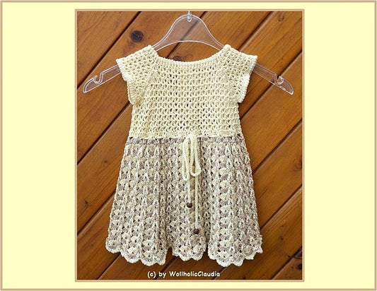Häkelanleitung Kinderkleid oder Tunika "Mia"