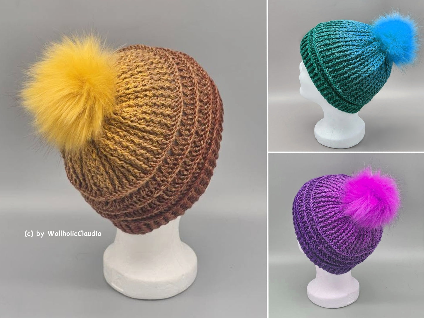 Häkelanleitung Mütze "Abendstern" - alle Größen