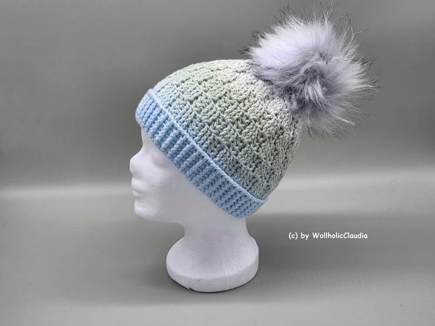 Häkelanleitung Set Mütze + Stirnband "Kleopatra" - alle Größen - unisex