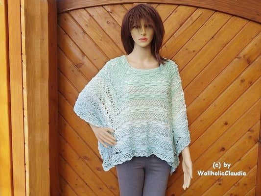 Häkelanleitung Poncho "Adria"