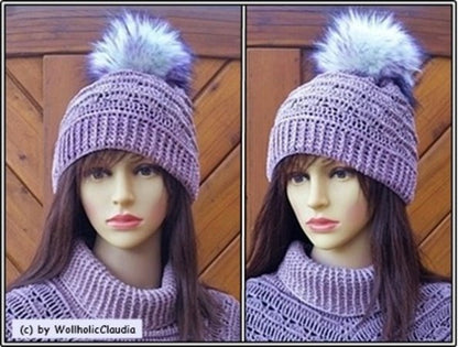 Häkelanleitung Poncho Kendra + Mütze
