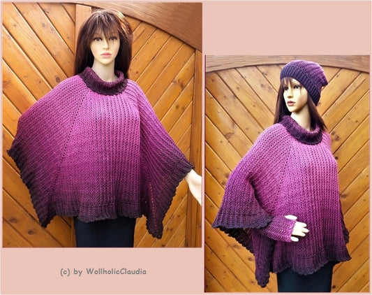 Häkelanleitung Poncho "Zauberland"