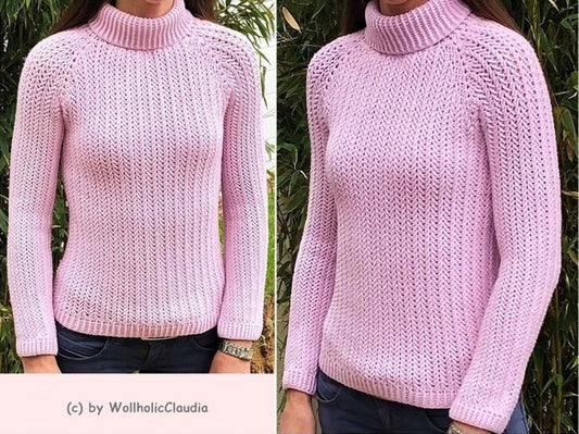 Häkelanleitung Pulli "Zauberland" Damen und Herren