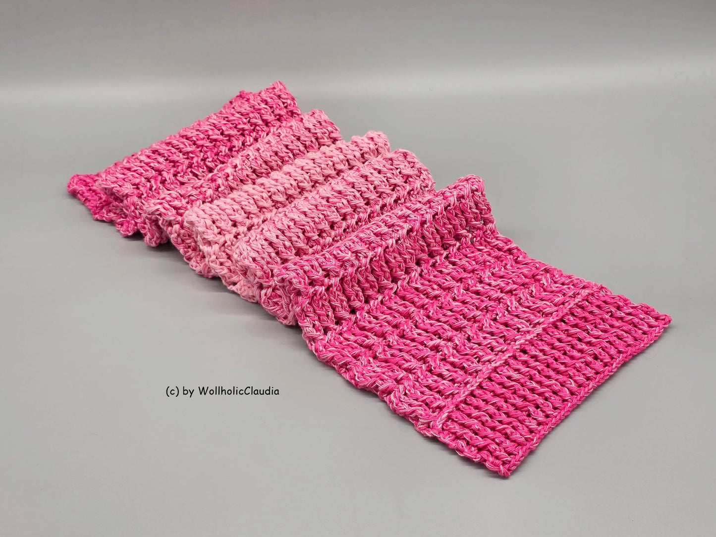 Häkelanleitung Set "Eisscholle" Mütze + Schal