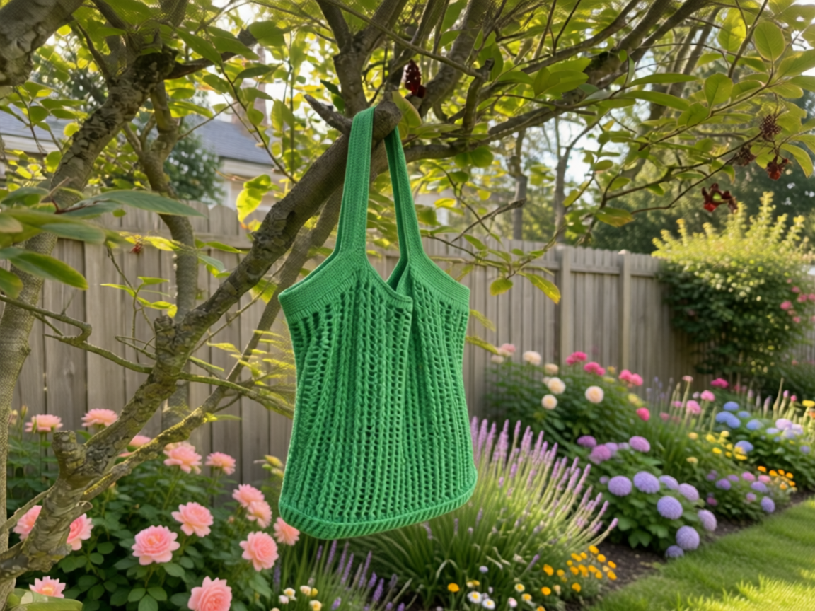 Häkelanleitung Tasche/ Shopper "Teardrops" - 3 Größen