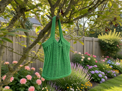 Häkelanleitung Tasche/ Shopper "Teardrops" - 3 Größen