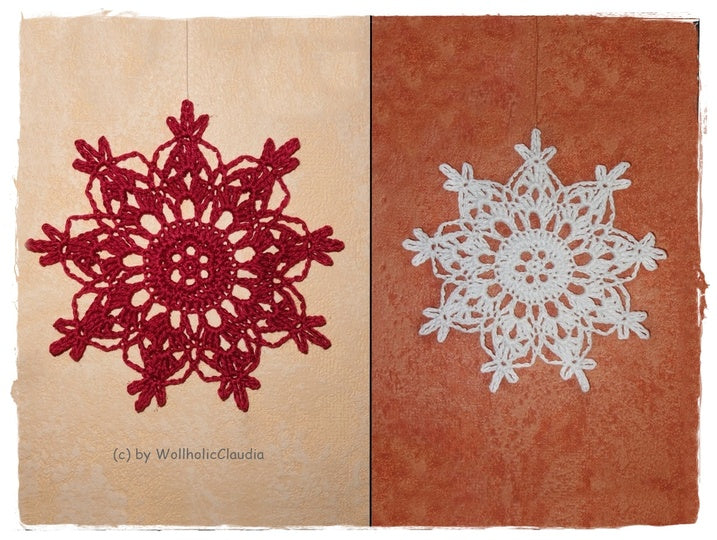 Häkelanleitung LED Teelichthalter + Stern 2021