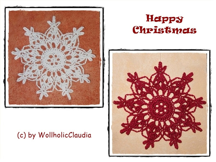 Häkelanleitung LED Teelichthalter + Stern 2021