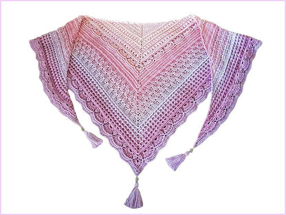 Häkelanleitung Tuch "Hypnotic"
