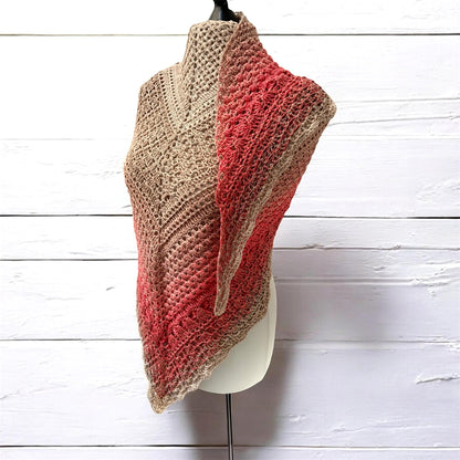 Häkelanleitung Tuch "Watteweich"