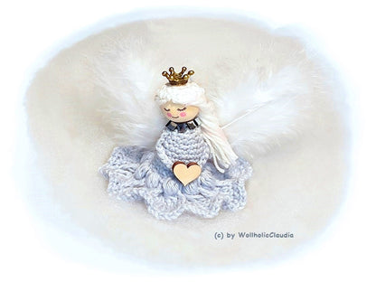 Häkelanleitung "Schutzengel - Weihnachtsengel" Tischdeko, Baumschmuck