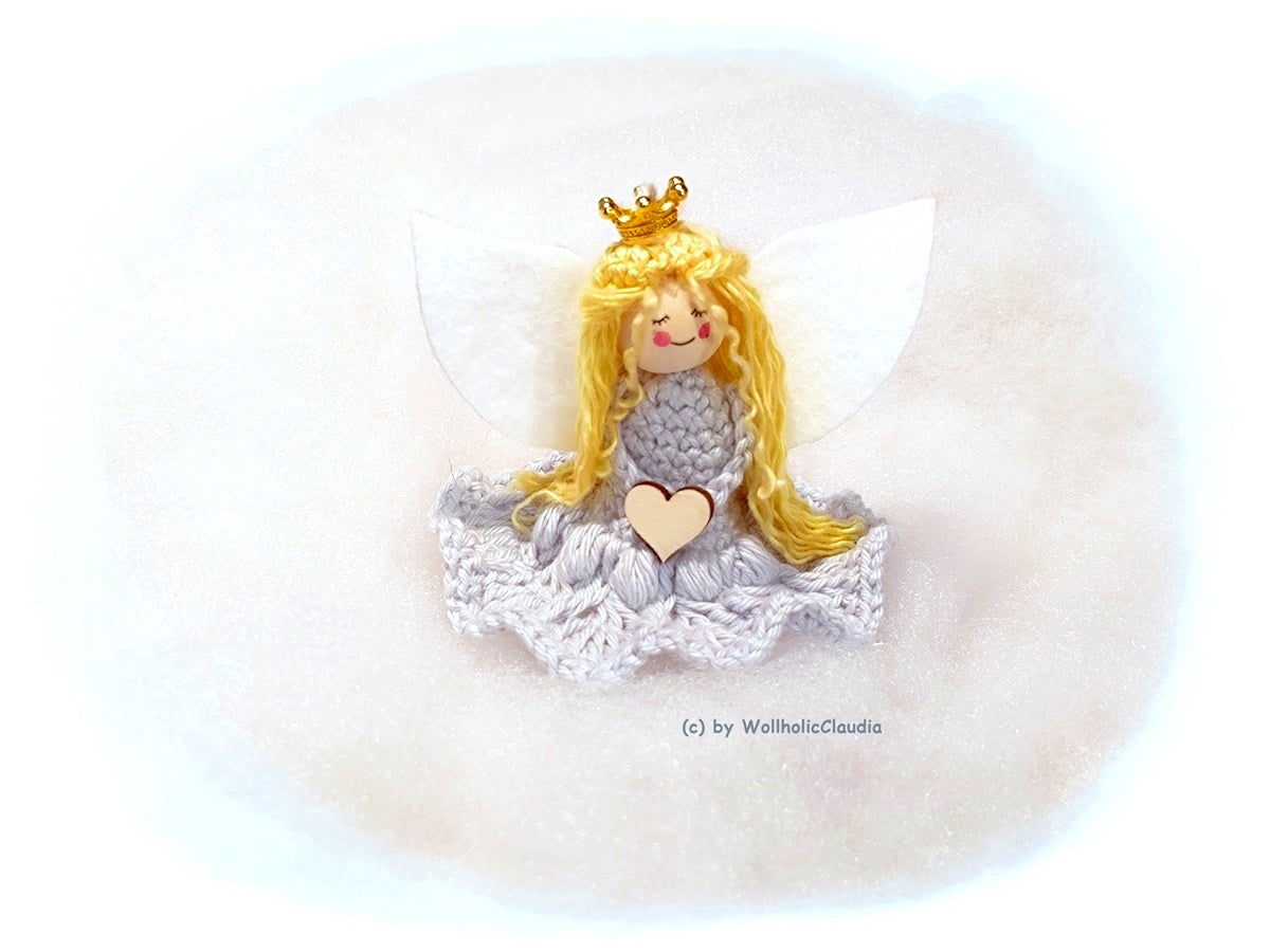 Häkelanleitung "Schutzengel - Weihnachtsengel" Tischdeko, Baumschmuck