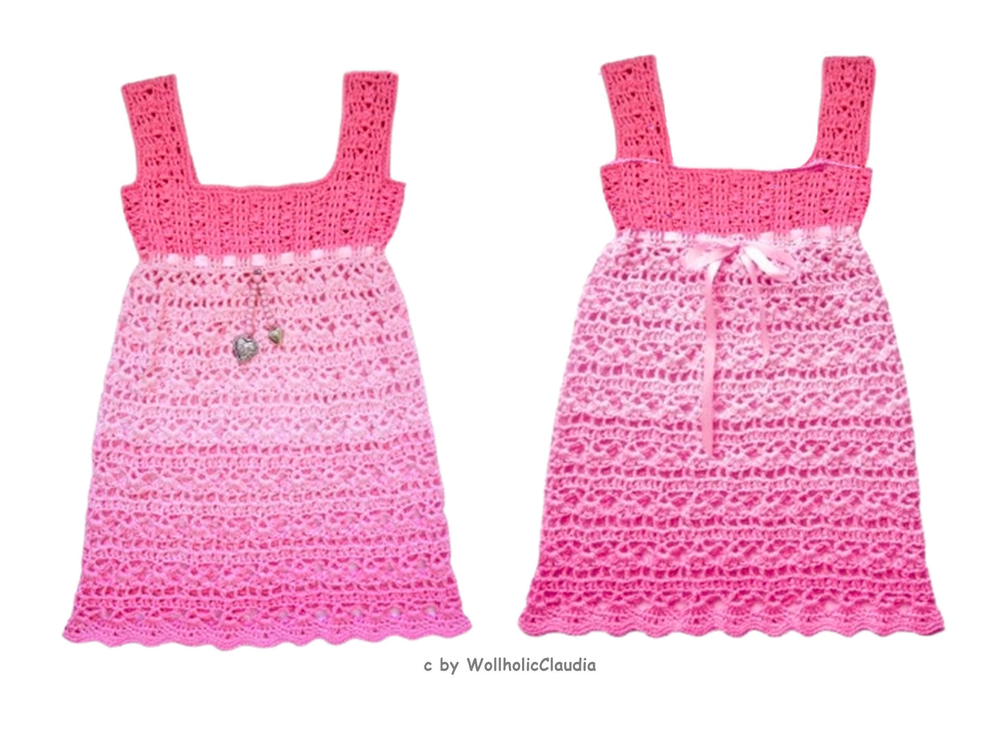 Häkelanleitung Kleid "My Girl"  - Größe beliebig