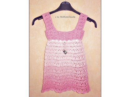 Häkelanleitung Kleid "My Girl"  - Größe beliebig