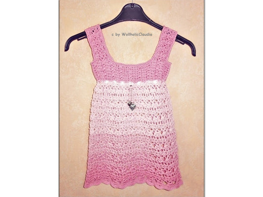 Häkelanleitung Kleid "My Girl"  - Größe beliebig